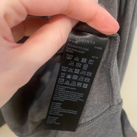 All saints Draped jacket - Picture 8 of 8